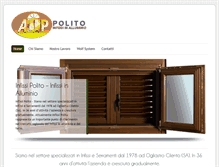 Tablet Screenshot of infissipolito.com